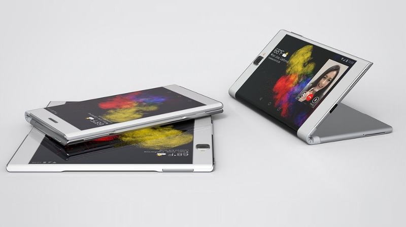 Sony đang nghiên cứu smartphone Android màn hình OLED cong
