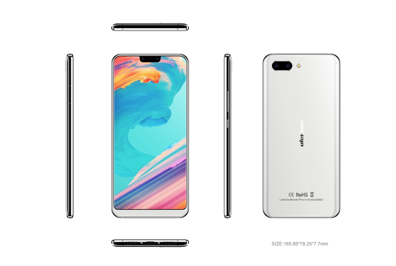 Ulefone T2 Pro có cảm biến vân tay dưới màn hình sắp được trình làng