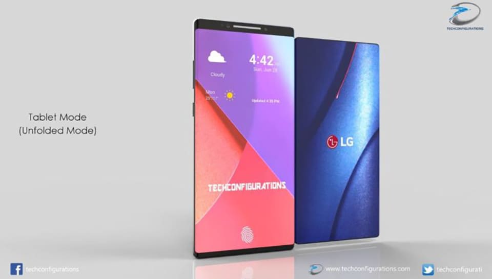 LG G Flex X bản concept đẹp đến ngỡ ngàng khiến iPhone X và Galaxy S9 cũng phải chạnh lòng