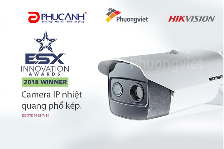 HIKVISION đạt Giải thưởng Sáng tạo ESX 2018 cho hạng mục giám sát hình ảnh