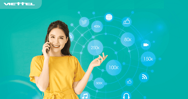 Đăng kí gói cước 50k/tháng có luôn 102 Gb tốc độ 4G - X50 của Viettel ngay thôi anh em