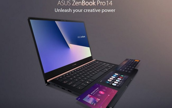 Hai mẫu laptop được Asus trang bị tính năng ScreenPad
