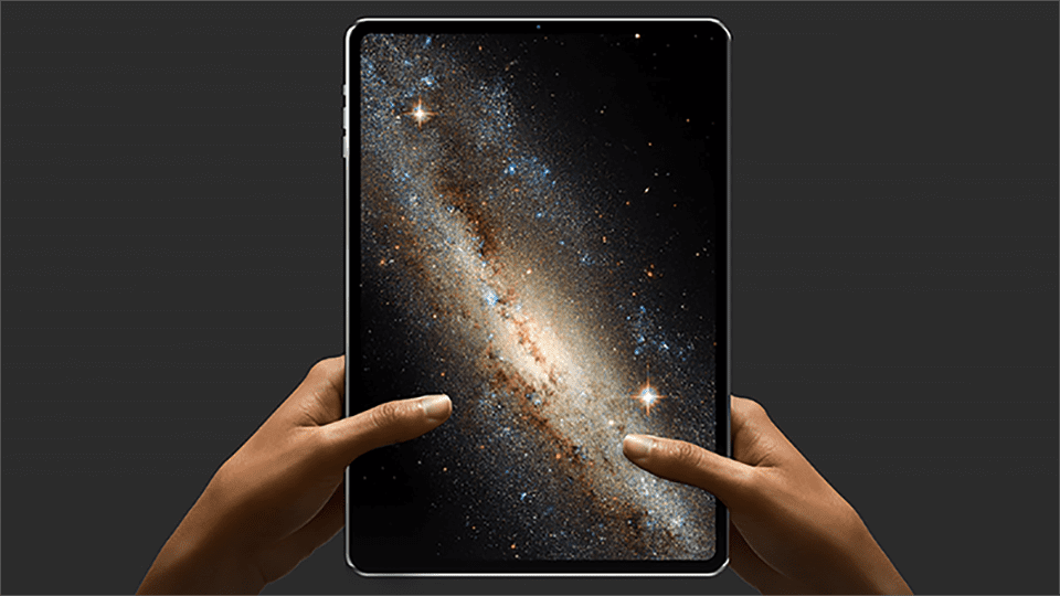 Chiêm ngưỡng iPad Pro đẹp xuất sắc với màn hình viền siêu mỏng