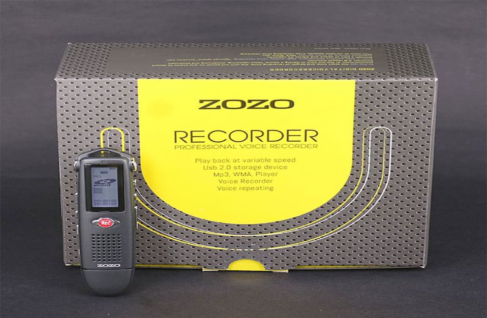 Máy ghi âm ZOZO DVR Z45 - Thiết bị ghi âm chuyên nghiệp dành cho các phóng viên