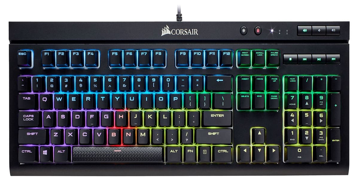 Corsair K68 - Bàn phím chống nước, đáng mua trong tầm giá hơn 3 triệu đồng