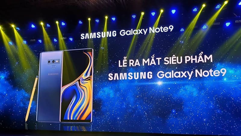 Siêu phẩm Note 9 chính thức ra mắt tại Việt Nam quà khủng, giá ngon