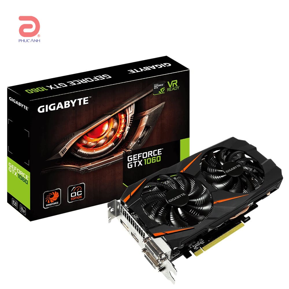 Tính năng nổi bật của Gigabyte GTX1060WF2OC-3GD