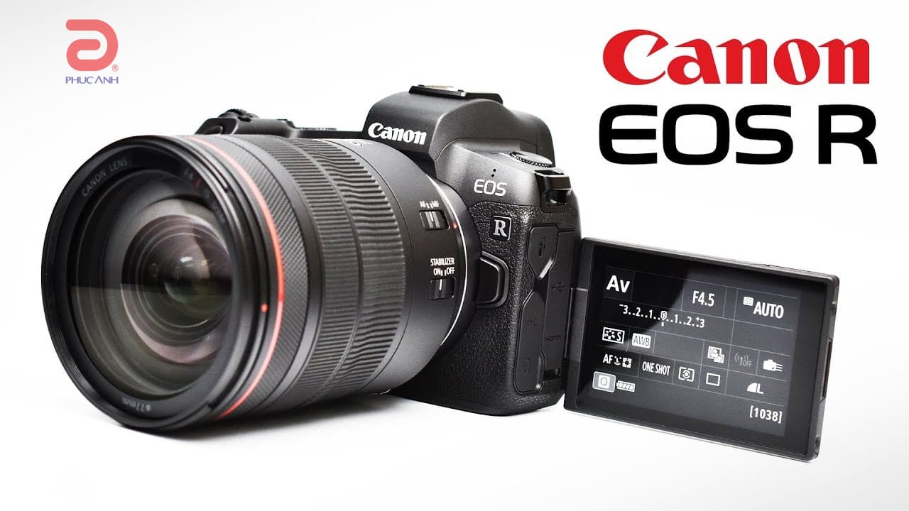 Canon EOS R: Đối thủ cạnh tranh với Sony và Fujifilm trong dòng máy ảnh không gương lật