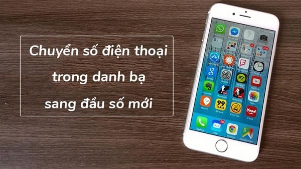 Cập nhật nhanh các đầu số di động mới tại Việt Nam cho danh bạ Iphone