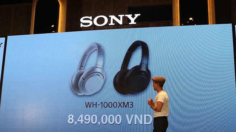 Ra mắt tai nghe chống ồn WH-1000XM3 của Sony