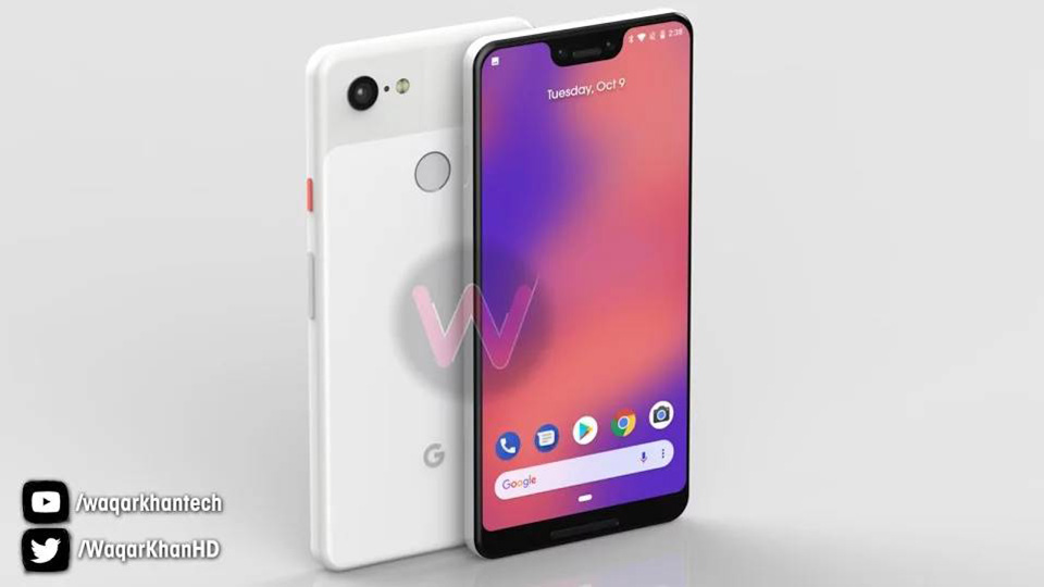 Google Pixel 3 XL ra mắt với 3 màu sắc tuyệt đẹp