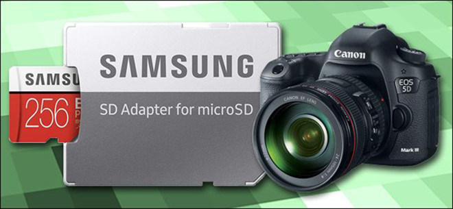 Gắn thẻ microSD cho máy ảnh DSLR có nên hay không?
