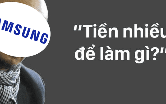 Cùng Samsung trả lời câu hỏi tiền nhiều để làm gì cực ấn tượng 
