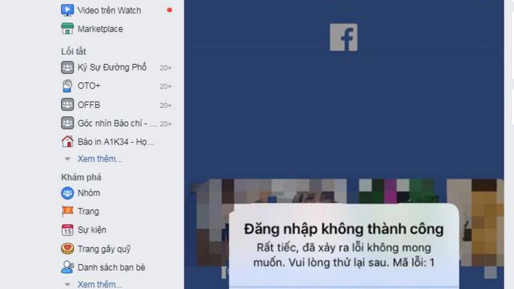 Facebook, Instagram đồng loạt gặp vấn đề, lý do là gì?