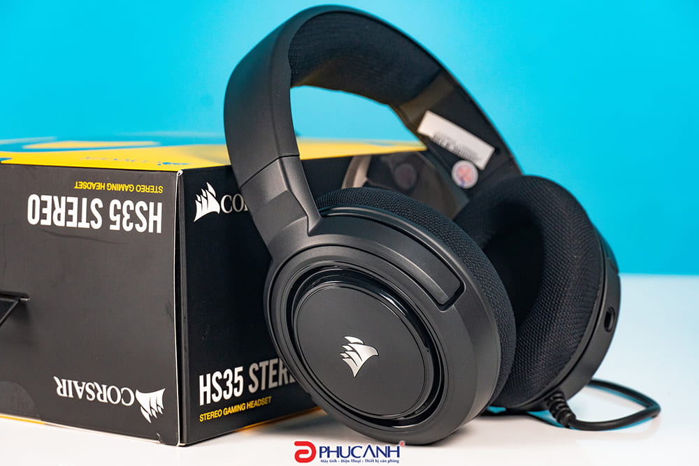 Corsair Hs35 Carbon - Thành viên mới trong gia đình tai nghe gaming của Corsair