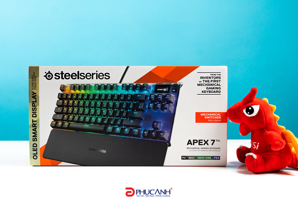 Steelseries đã quay trở lại với cuộc chơi - Đánh giá bàn phím cơ Apex 7 TKL Red Switch