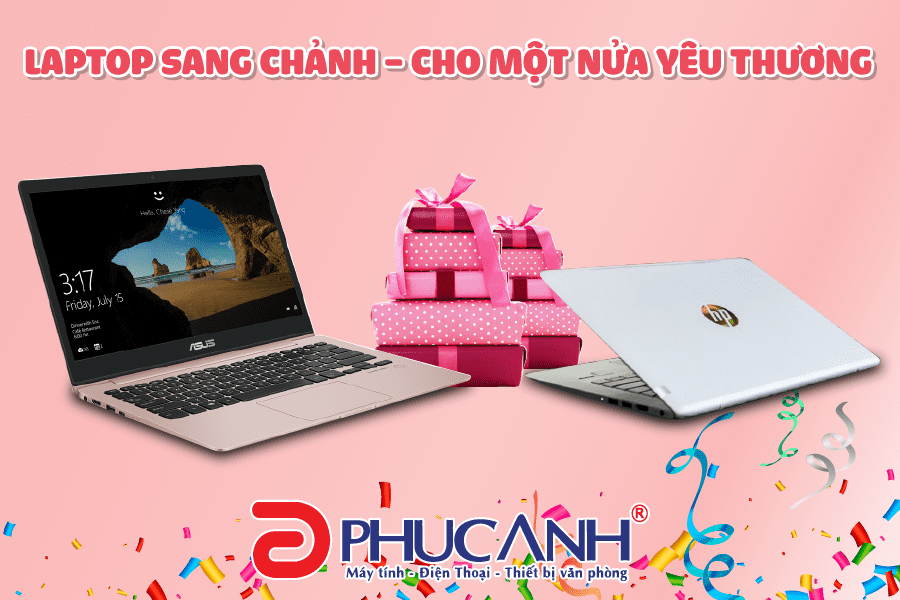 Top 7 Laptop nhỏ gọn cho nữ - mỏng nhẹ, tinh tế