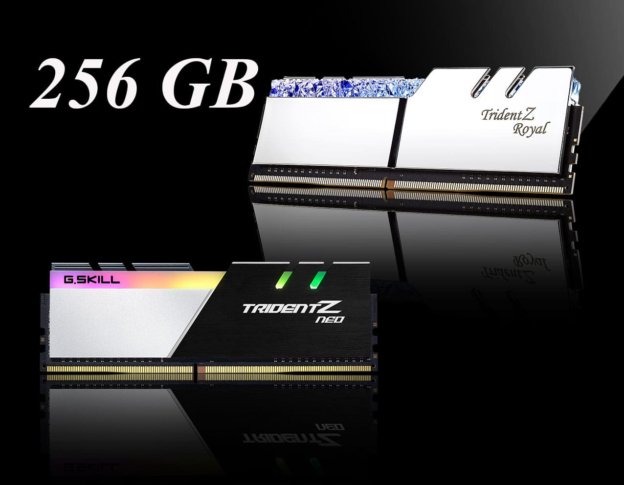 Hãng G.Skill ra mắt loạt mẫu DDR 4 mới có dung lượng tổng lên tới 256GB