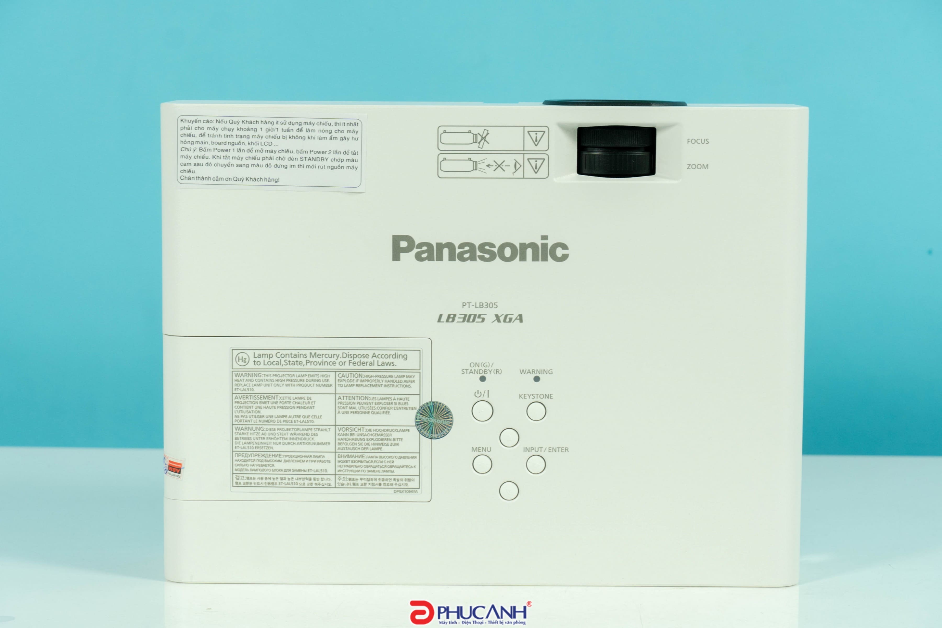 [Đánh Giá] Máy chiếu Panasonic PT-LB305 | lựa chọn ưu việt cho trình chiếu với mức giá hấp dẫn