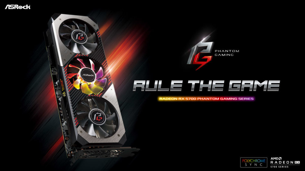 ASRock công bố card đồ họa Phantom Gaming sử dụng RX5700 Series