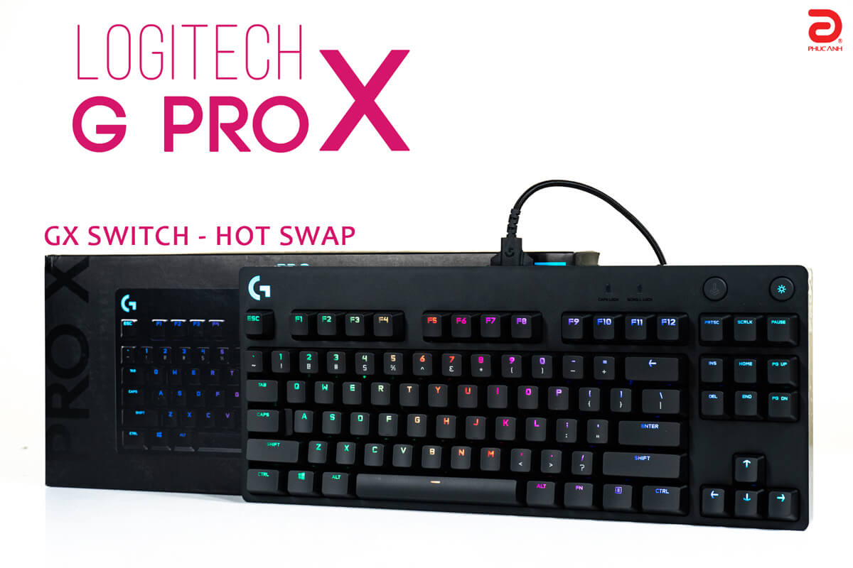 Đánh giá bàn phím cơ Logitech G Pro X - thoả sức tuỳ biến cùng tính năng thay nóng switch