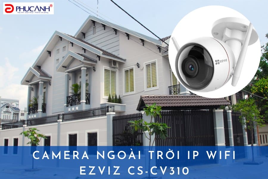 Camera Ezviz chất lượng hình ảnh rõ nét ngay cả ban đêm