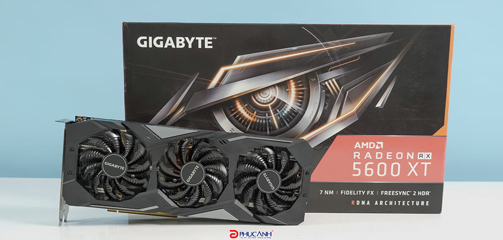 Unbox GIGABYTE RX 5600 XT Gaming OC 6G tân binh mới của nhà AMD
