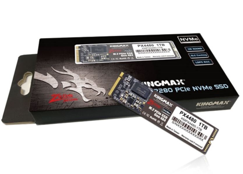 [Công nghệ] Kingmax PX4480 - phiên bản SSD đầu tiên câp nhật lên PCI-Express 4.0