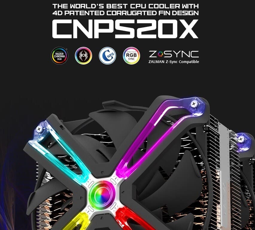 [Công nghê] Zalman CNPS20X - tản nhiệt tháp đôi hỗ trợ cho TDP lên tới 300 W