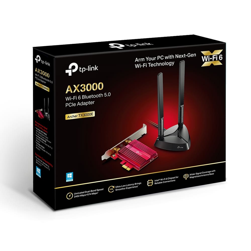 [Công nghê] TP-LINK giới thiệu card mạng PCIe Archer TX3000E hỗ trợ chuẩn Wifi 6