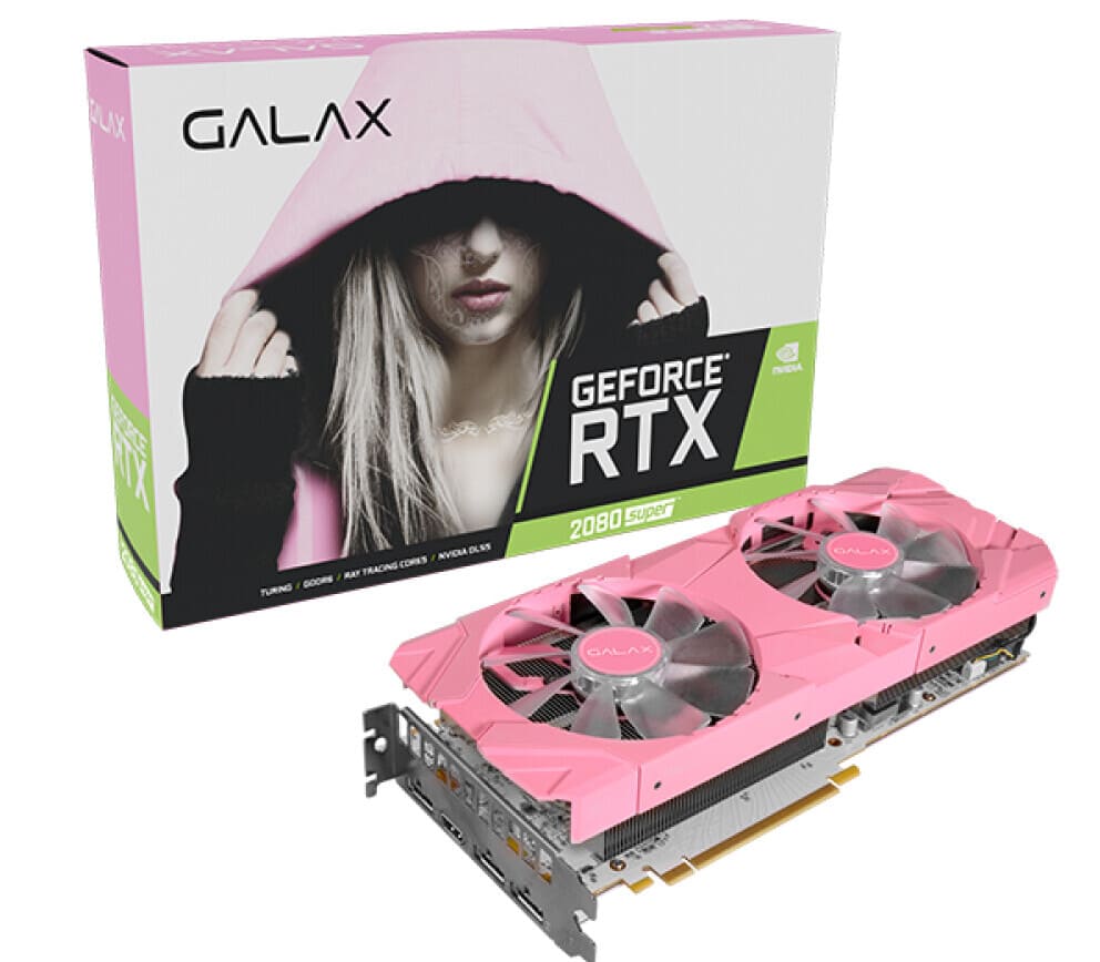 [Công nghệ] Galax trình làng VGA RTX 2080 dành cho những game thủ yêu màu hường