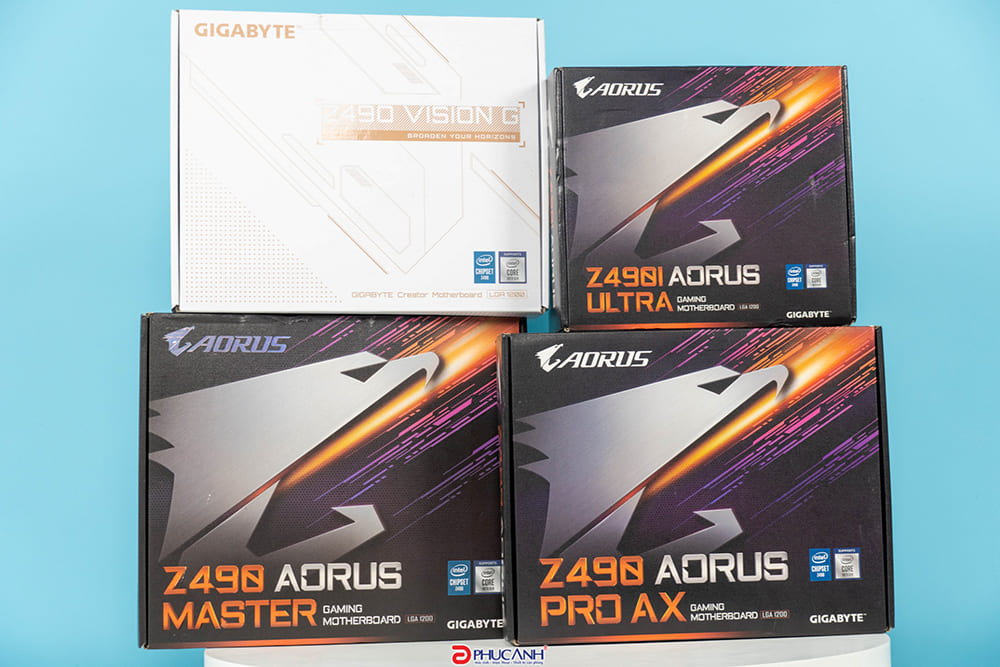 [Unbox] Bo mạch chủ Gigabyte Chipset Z490 - Đón đầu vi xử lý Intel thế hệ 10
