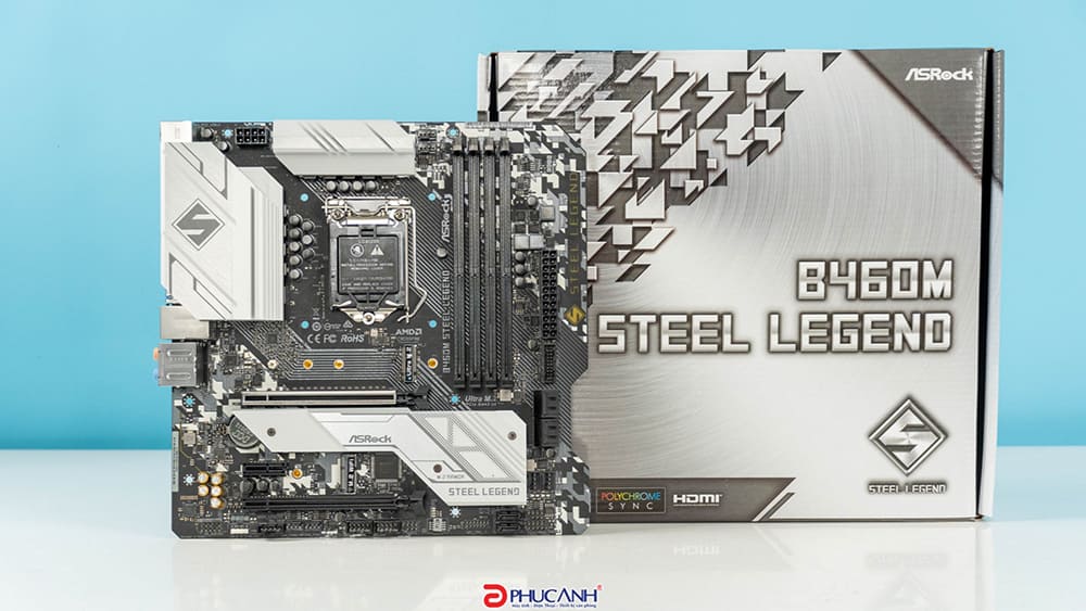 Unbox] Asrock B460M Steel Legend - Lựa chọn hấp dẫn cho dòng Main