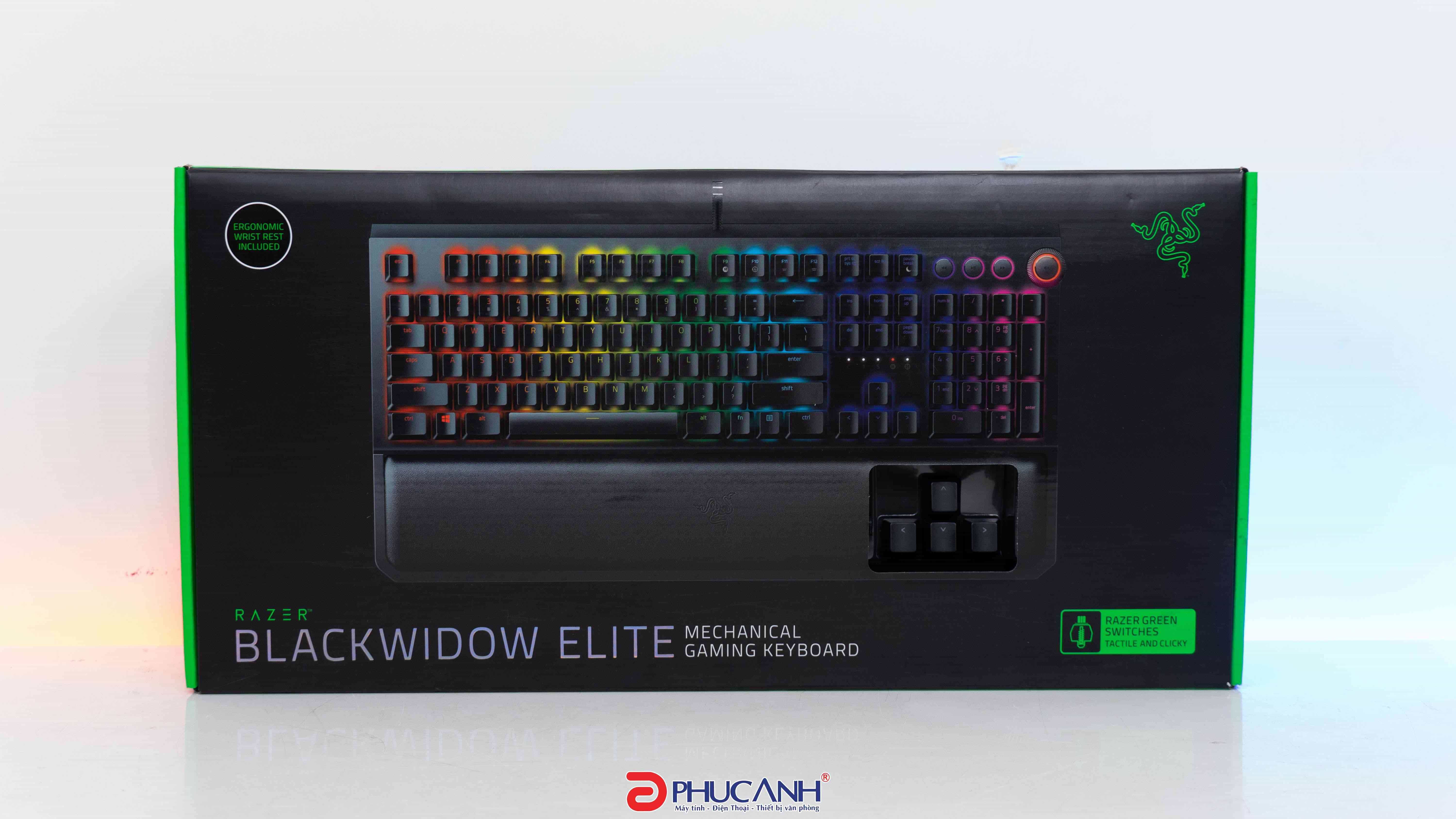 [Review] Quay trở lại với dòng bàn phím cơ huyền thoại của Razer | BlackWidow Elite