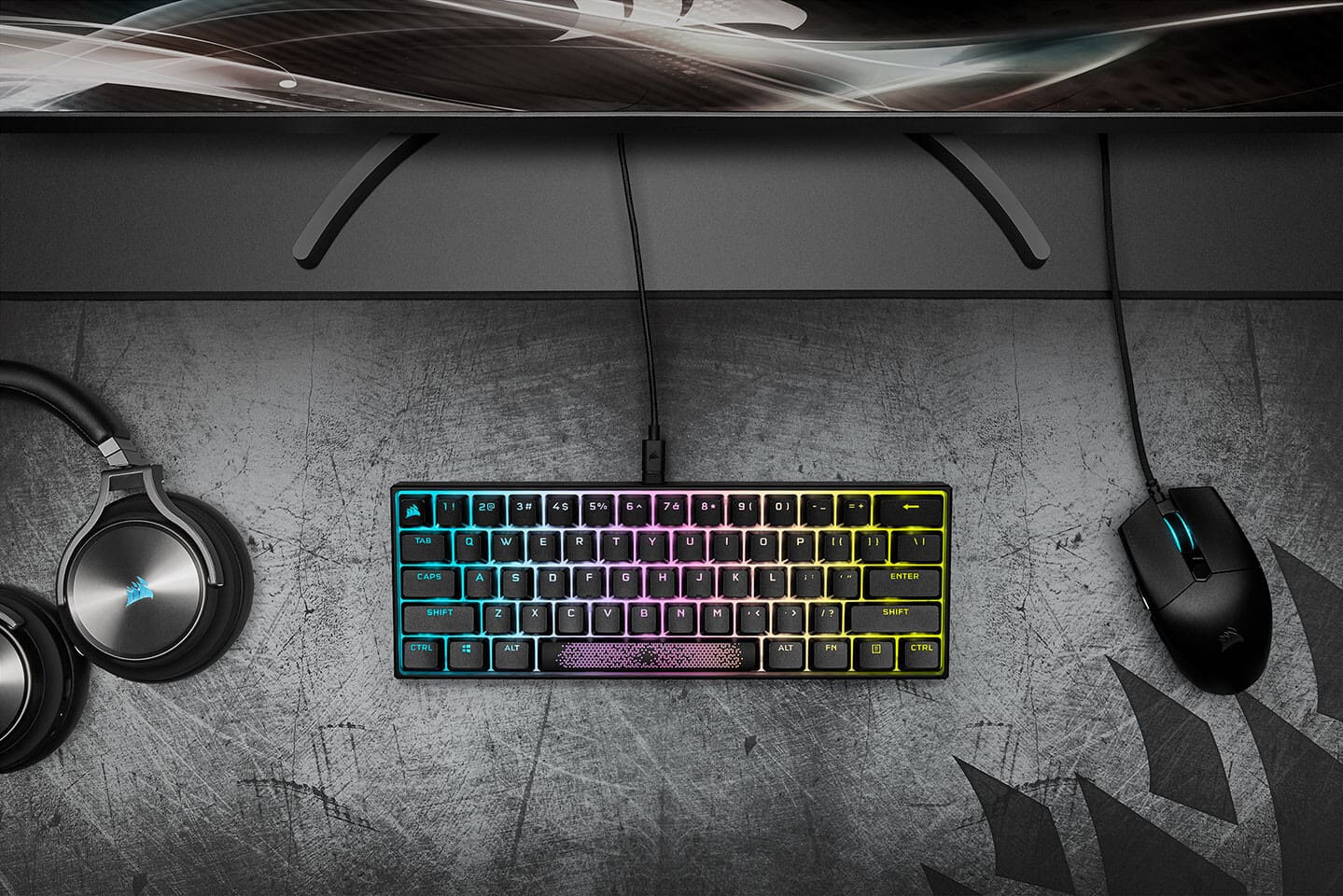 [Giới thiệu] K65 Mini | Corsair ra mắt bàn phím cơ layout 65%