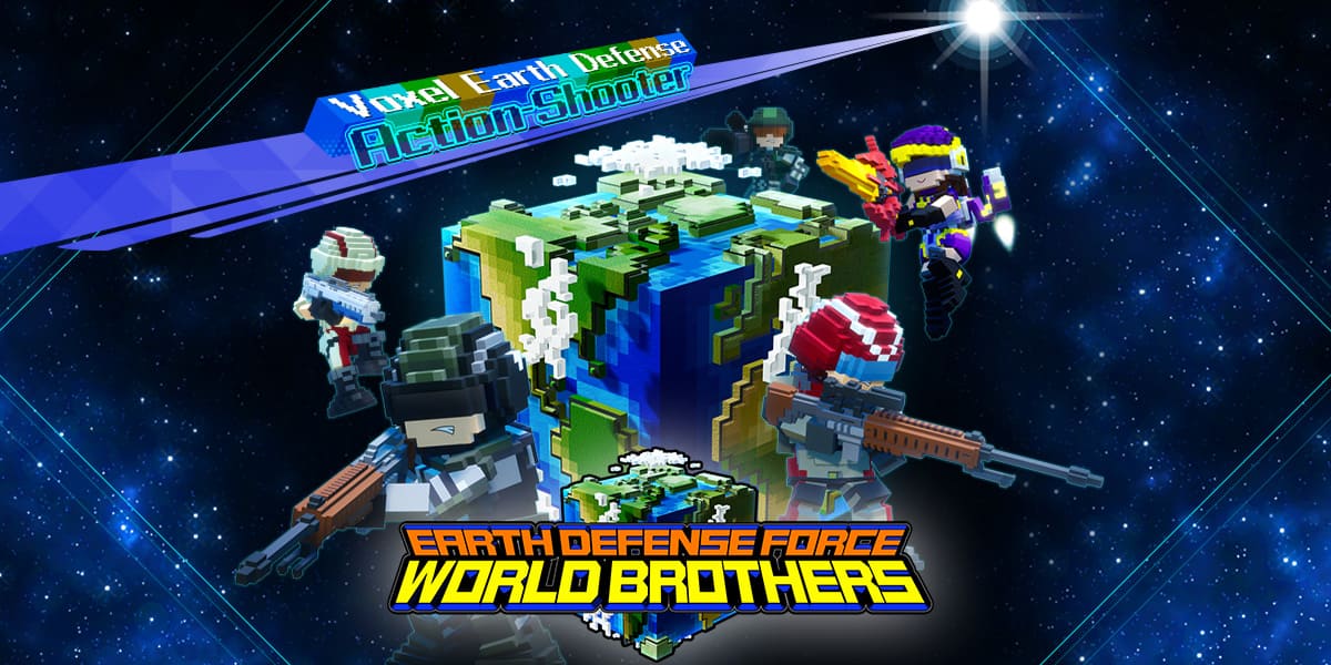 [Tin tức] Earth Defense Force World Brothers game trái đất vuông ấn định ngày ra mắt