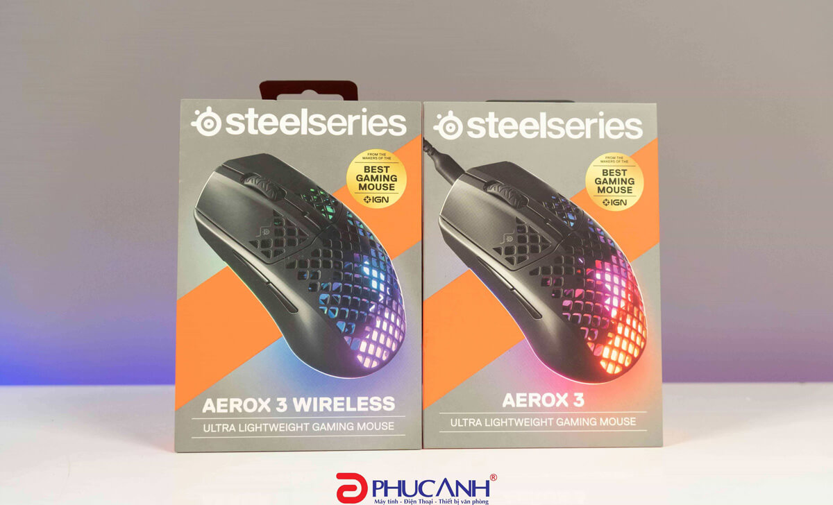 [Review] Chuột gaming SteelSeries Aerox 3 | Anh em nhà tổ ong 