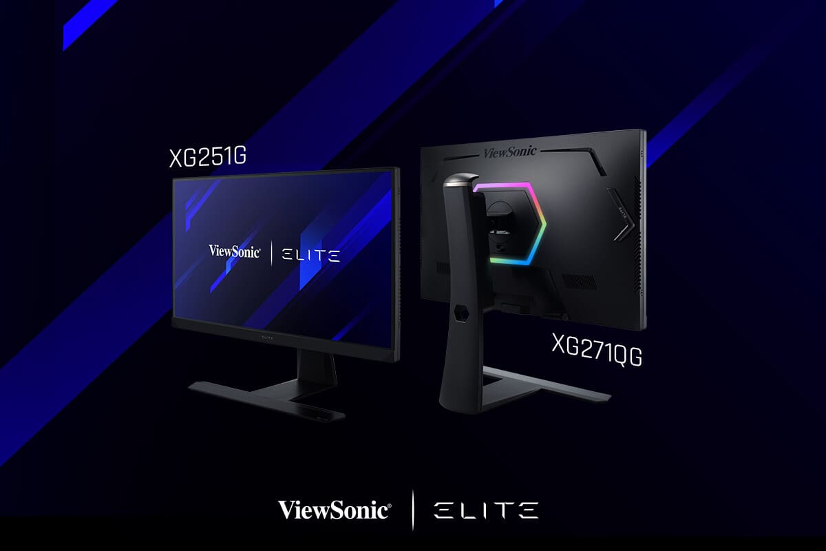 [Giới thiệu] ViewSonic tiết lộ dòng sản phẩm màn hình chơi game ELITE với công nghệ NVIDIAv