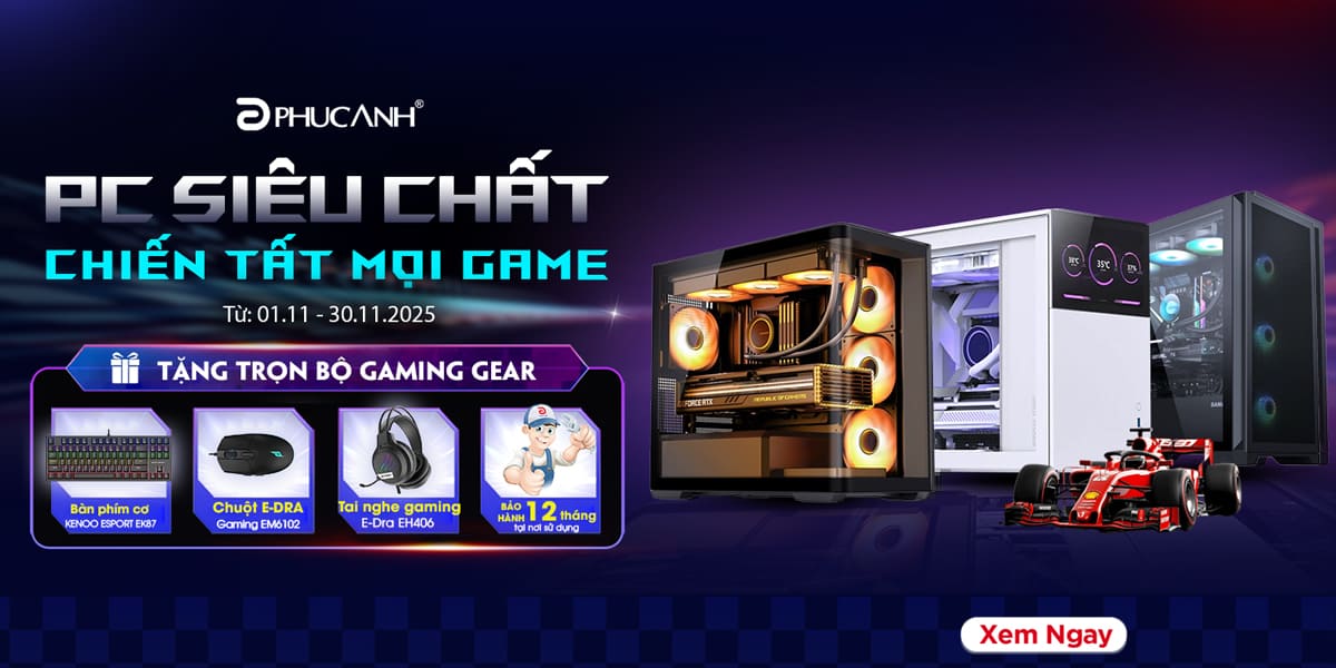 [Khuyến mại] PC siêu chất - Chiến tất mọi game