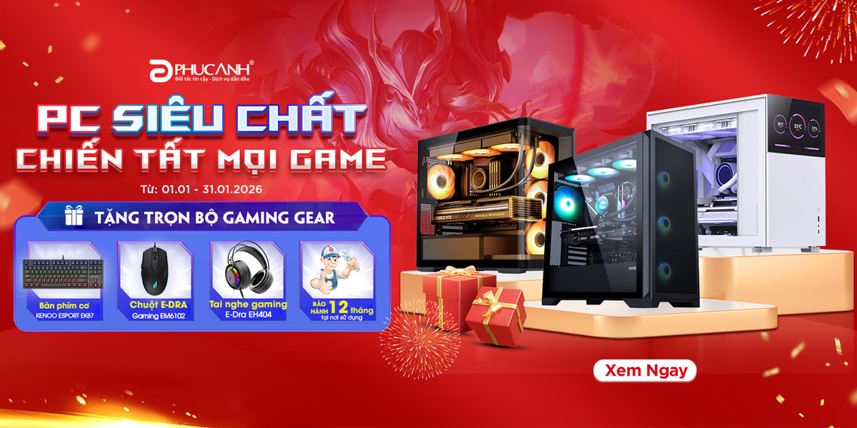 [Khuyến mại] PC siêu chất - Chiến tất mọi game