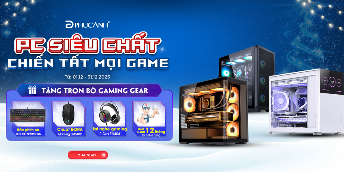 [Khuyến mại] PC siêu chất - Chiến tất mọi game