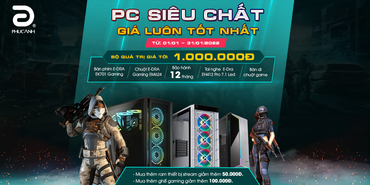 [Khuyến mại] PC siêu chất - Giá luôn tốt nhất