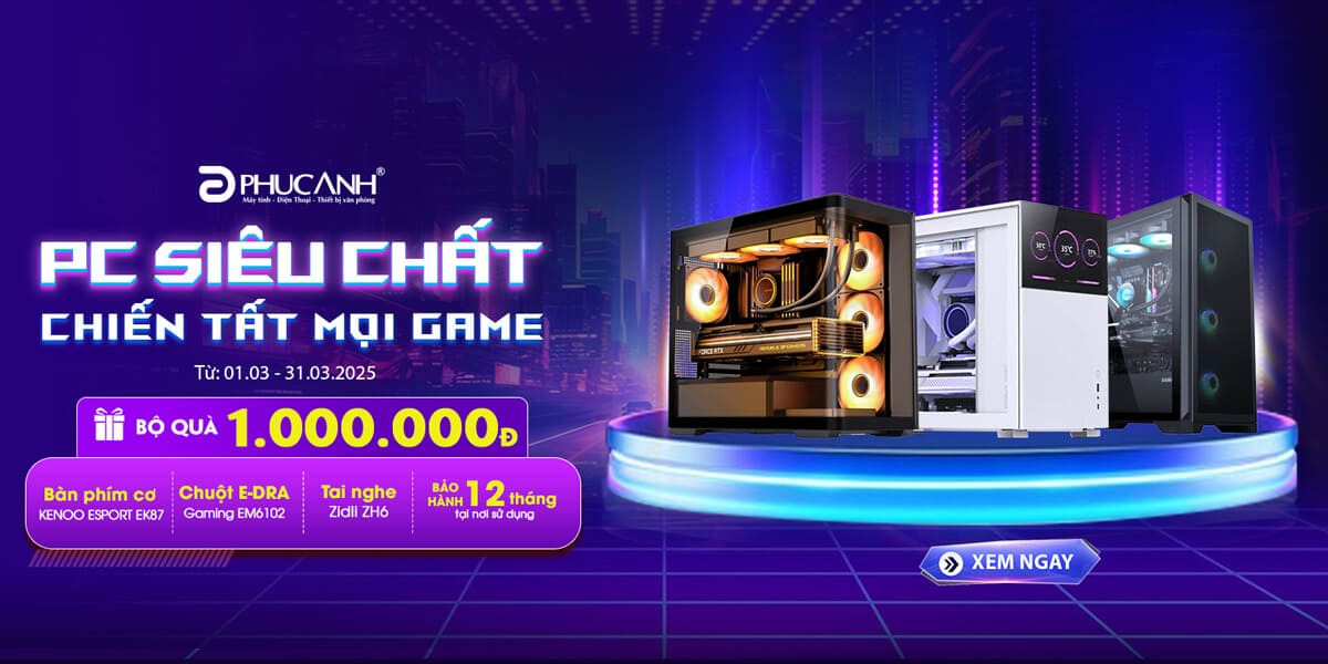 [Khuyến mại] PC siêu chất - Chiến tất mọi game