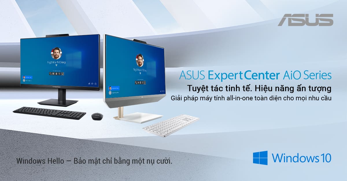 [Công nghệ] Asus giới thiệu loạt máy tính AIO tối ưu cho doanh nghiệp và người dùng gia đình