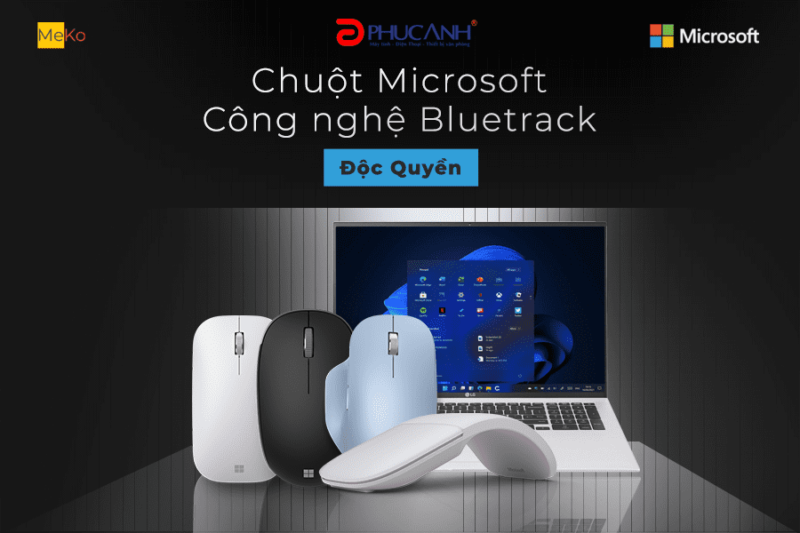 [Công nghệ] Chuột Bluetooth lướt mượt Windows 11 cho các laptop hiện đại