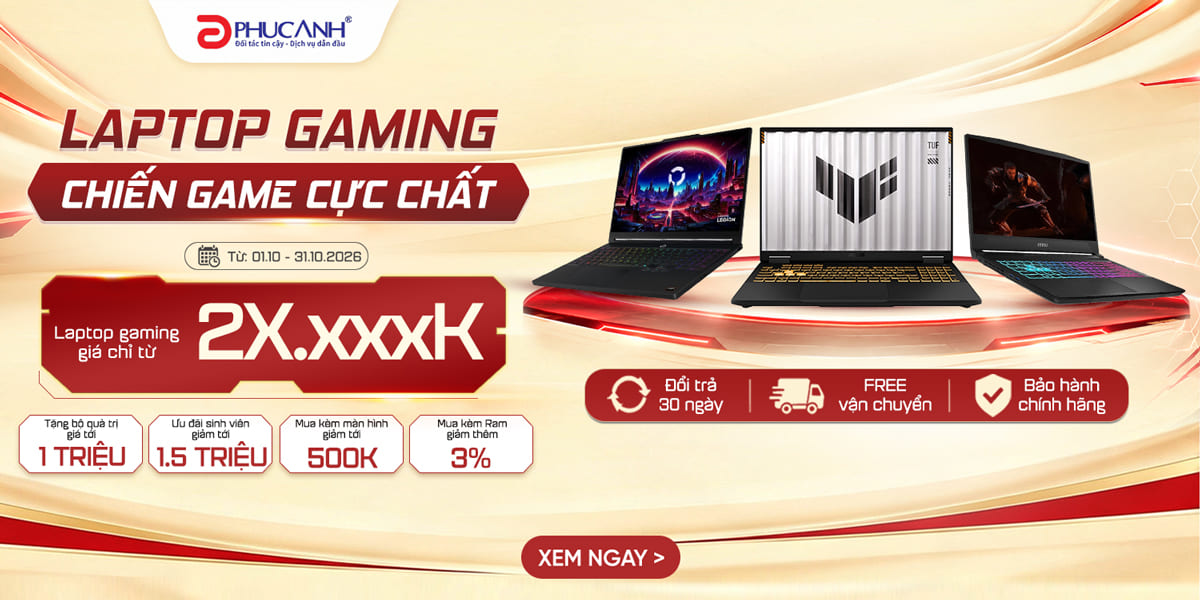 [Khuyến mại] Laptop Gaming - Chiến Game Cực Chất