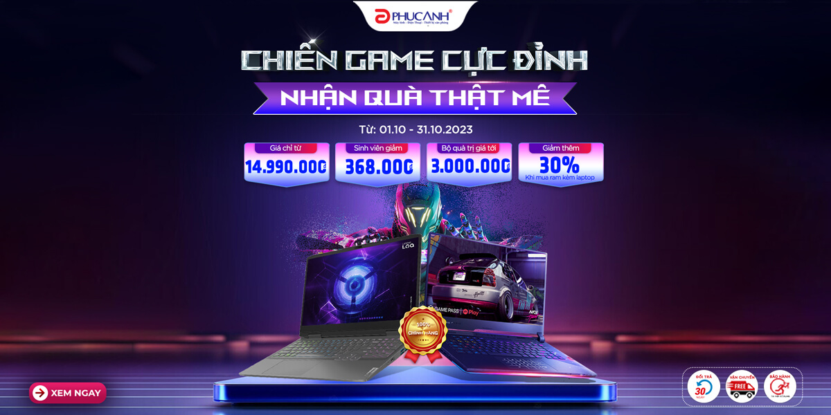 [Khuyến mại] Chiến game cực đỉnh - Nhận quà thật mê