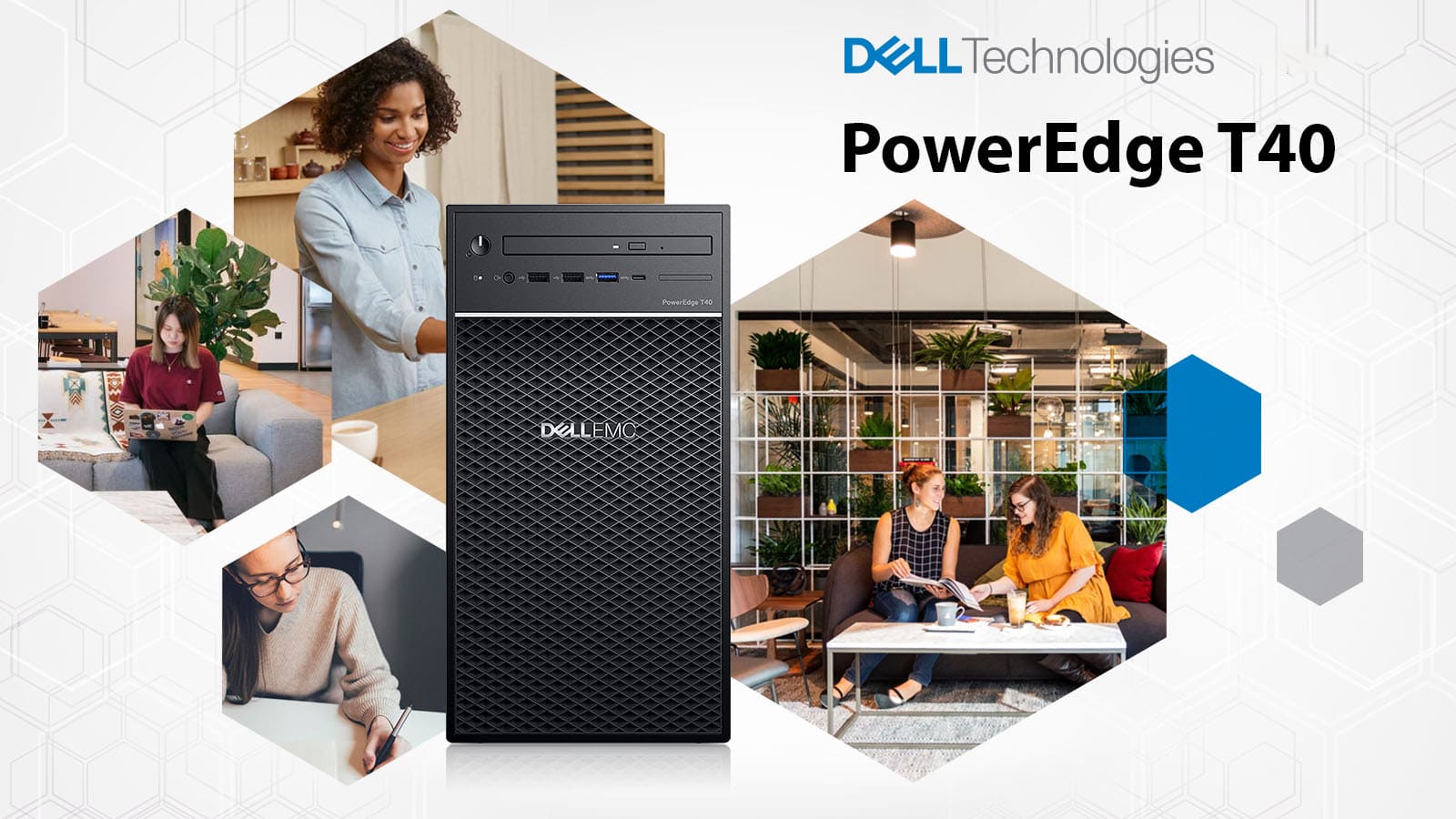 Dell EMC PowerEdge T40 - Lời giải cho doanh nghiệp nhỏ cần hệ thống máy chủ hiệu năng với giá thành hấp dẫn