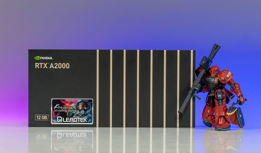 [Review] VGA Leadtek Nvidia RTX A2000 sức mạnh ấn tượng trên kích thước nhỏ gọn