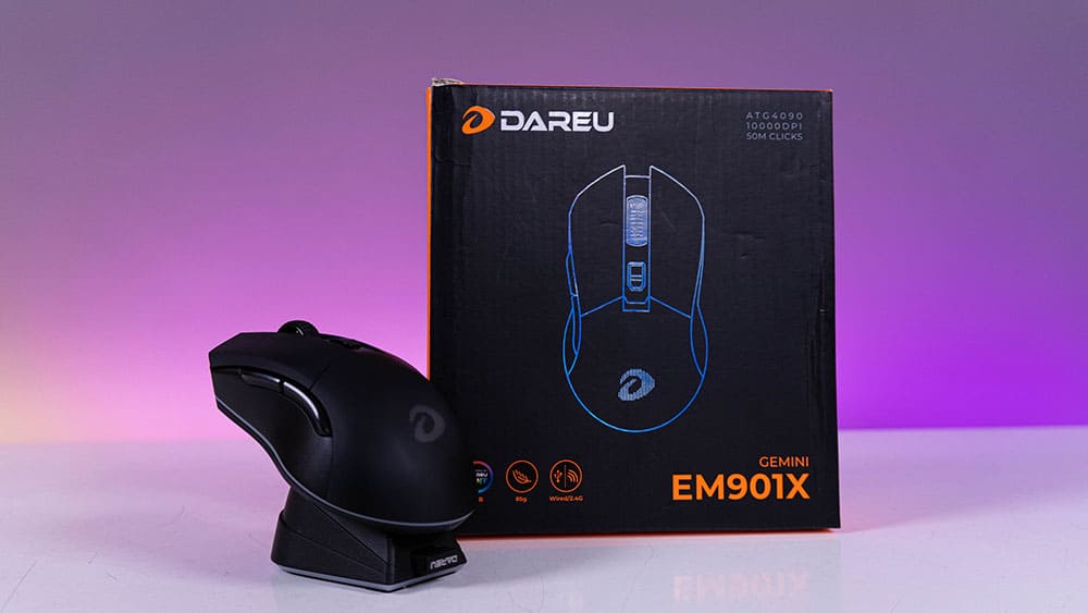 [Review] DareU EM901X RGB Superlight Wireless- Chuột gaming không dây giá rẻ